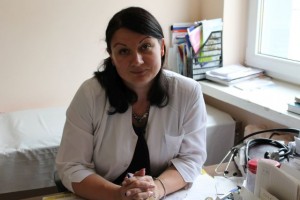 Gydytoja Monika Ramanauskienė. 