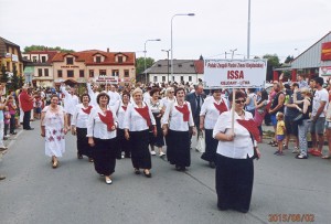 Ansamblis „Issa“ svečiavosi Čekijoje surengtame kultūros festivalyje. 