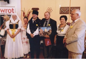 Kėdainiečių delegaciją priėmė Jablunkovo miestelio burmistras.