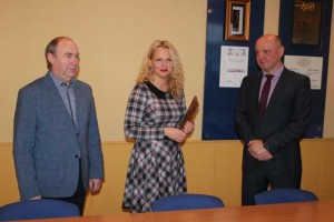 Rajono  mero pavaduotoja Olga Urbonienė dėkojo bendrovės „Daumantai LT“ vadovams už sprendimą pasirašyti bendradarbiavimo sutartį.