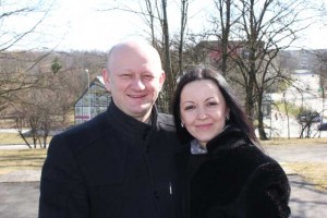 Saulius Sinickis su žmona Jurgita esant galimybei visada aplanko Kėdainių kultūros centre rodomus spektaklius. 
