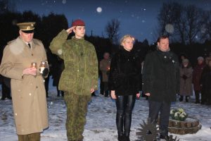 Žuvusius Sausio 13-osios aukas pagerbė Kėdainių rajono savivaldybės vadovai. 
