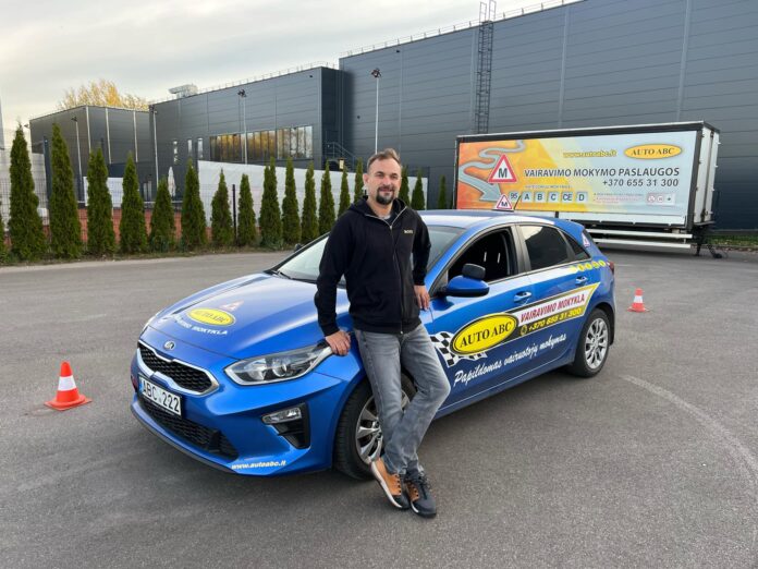 Vairavimo instruktorius Tadas Puidokas