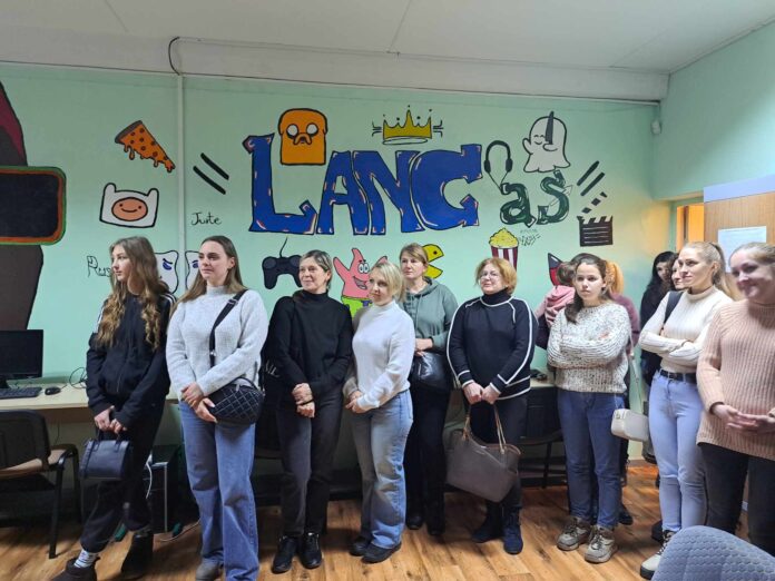 Ukrainiečiai apsilankė Kėdainių SJMC Atvirojo jaunimo centro erdvėje.