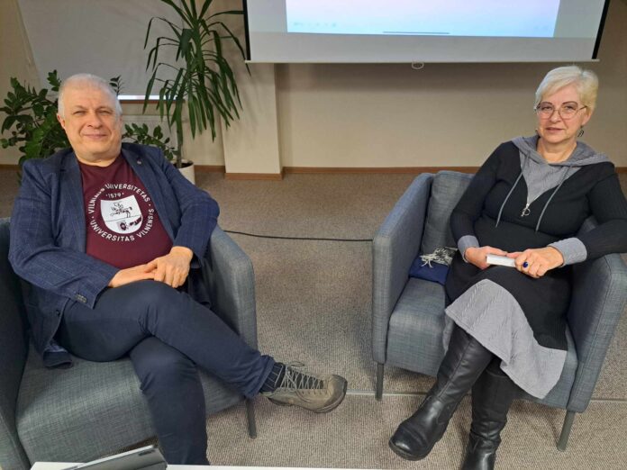 Kėdainiuose lankėsi gerai žinomi kalbininkai - profesorė dr. Irena Smetonienė ir docentas dr. Antanas Smetona.