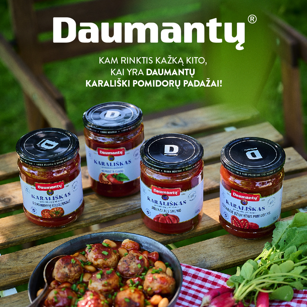 Daumantų. Kam rinktis kažką kito, kai yra Daumantų karališkas majonezas!