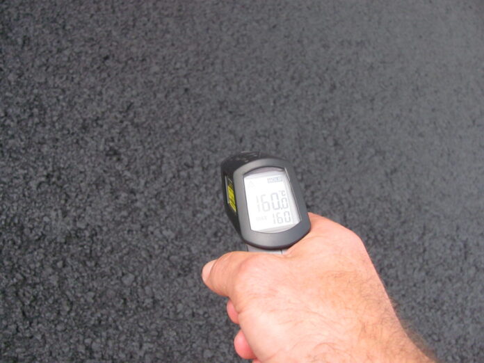 Температура укладки асфальта