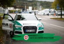 Policijos prevencinės priemonės šalies keliuose rugpjūčio mėnesį