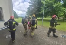 Nekasdienė užduotis Kėdainių ugniagesiams: teko išlaisvinti tualeto patalpoje užstrigusį vyrą