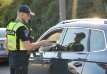 40-mečiui vairuotojui Kėdainiuose užfiksuotas beveik sunkus girtumas