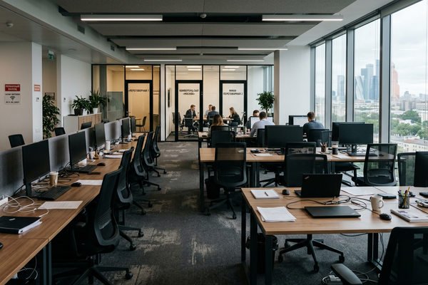 spros-na-ofisy-padaet-pustoy-open-space-ofis
