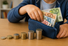 Vaikų kišenpinigiams – nuo 16 iki 100 eurų per mėnesį. Kokia jų tikroji paskirtis?