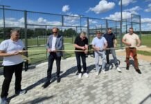 Antra padelio aikštelė Kėdainiuose išbandyta ir atidaryta