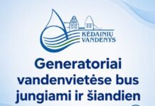 Generatoriai vandenvietėse bus jungiami ir šiandien: liko 8-ios vietos