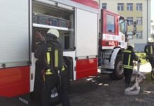 Aliarmas Lančiūnavos daugiabutyje: kilo grėsmė žmonėms