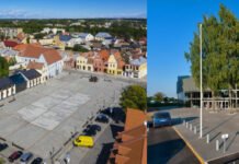 Orai pakoregavo miesto šventės atidarymo renginio vietą