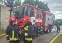 Netikras aliarmas Kėdainių daugiabutyje