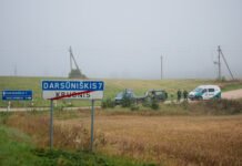 Naujausia žinia: dronas pastebėtas dar Baltarusijoje, sunaikintas panaudojus raketinę ginkluotę