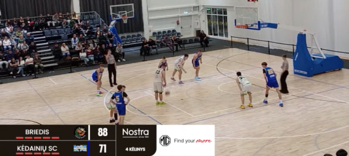 Screenshot 2026-10-19 at 15-40-14 (15) Nostra.lt-RKL B diviziono rungtynės Lazdijų „Briedis Pietų-Megrame“ - Kėdainių sporto centras - YouTube